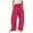 Hot Pink, variant on Mgmyaa Girl's Loose Wide Leg Pants with Pockets Casual Elastic Waist Trousers Baggy Palazzo Pants for Girls