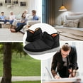 thumbnail image 7 of LongBay Mens Bootie Slippers with Memory Foam Indoor Outdoor Warm House Shoes Sport Lounge Camping Boots, 7 of 7