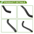 thumbnail image 5 of Unique Bargains HVAC Heater Hose for Toyota Camry 2.2L 1992-1996 No.8724533070 Rubber Black 1 Pc, 5 of 7