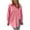 Pink##1, variant on jsaierl Fashion Women Casual Lapel Long Sleeve Solid Color Shirt Top Single-Breasted Cardigan Blouse