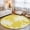 Yellow, variant on Peach Pink Palm Trees Washable Area Rug 4 x 6 ft Summer Beach Tropical Farmhouse Soft Non Slip Rugs Stain Repellent Indoor Felt Carpet for Living Dining Room Bedroom Home Office
