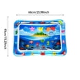 thumbnail image 3 of Pvc World Alfombra inflable para bebés 60 cm redonda Alfombra de agua con animales pequeños Juguetes sensoriales, 3 of 3