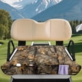 thumbnail image 2 of Uorisanigo Golf Cart Seat Cover, Breathable Camo Hunting Print Golf Cart Seat Towel Blanket with 4 Front Pockets, Universal Seat Cushion for Club Car, EZGO with Armrests, 2 of 7