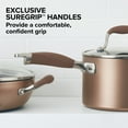 Anolon 11pc Advanced Bronze HardAnodized Nonstick Cookware Set
