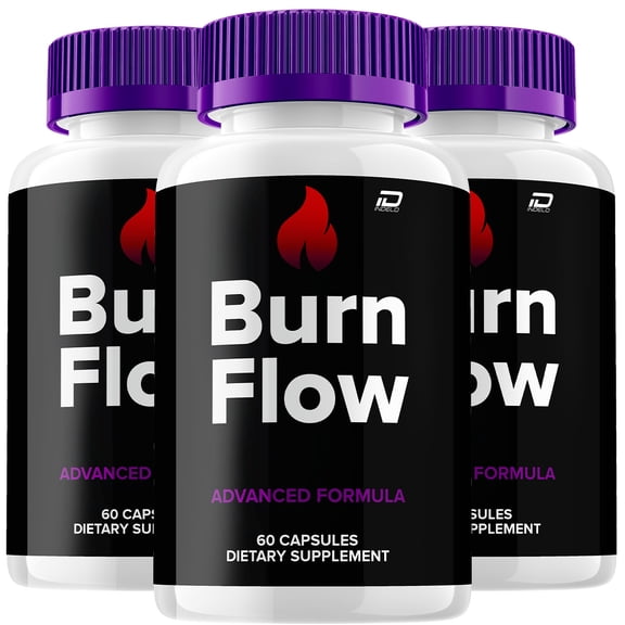 BurnFlow Keto Capsules – Burn Flow Pills Advanced Formula, Maximum Strength, 3 Pack, 180 Capsules