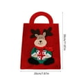 thumbnail image 3 of CREATITOY Christmas 3D-Shaped Gift Bags with Santa & Snowman Designs - Candy & Apple Storage for Holiday Gifting & Table Decor, 3 of 6