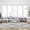 Ivory/Gray, variant on Merrick Lane 5' x 7' Ivory and Black Shag Style Diamond Trellis Area Rug