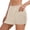 🔥 Beige, variant on Sentmoon Yoga Shorts High Waist Womens Workout Shorts Breathable Solid Color Slim Comfy Shorts with Pockets Active for Plus Size Beach and Holiday Beach Day Essentials S-3XL