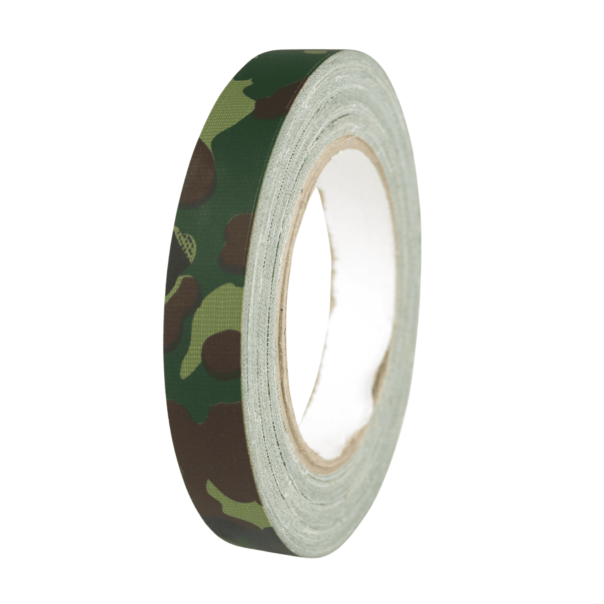 JVCC Premium Grade Camouflage Duct Tape [11.8 mils thick] (CAM-01): 1-1/2 in. x 75 ft. (Woodland Forest Green)