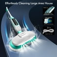 thumbnail image 6 of Angtra  scrubbing Steam Mop with LED Headlights, Rotating Mop Pads, All-in-One Hard Floor Cleaner, Steam and Spin Control, 6 of 8