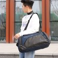 thumbnail image 3 of Sac à Dos de Sport en Nylon avec Compartiment à Chaussures Sac à Dos de Sport Imperméable Sac à Main Multifonctionnel Résistant à l'Usure pour Football Extérieur Noir, 3 of 6