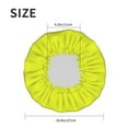 thumbnail image 6 of Balery Yellow Shower Caps, Double Layer Waterproof Shower Cap, Double Layers Reusable Shower Cap With Soft Comfortable For Long Thick Hair Soft Bath Shower Hair Caps, 6 of 9