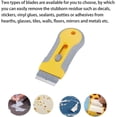 thumbnail image 4 of Raspador de cuchillas de afeitar con 20 cuchillas adicionales, herramienta raspadora, cuchilla de afeitar retráctil, herramienta para quitar pintura, herramienta de limpieza para quitar etiq, 4 of 5