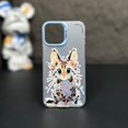 thumbnail image 3 of Case for IPHONE11 IPHONE12 IPHONE13PRO 14PRO 15 15PRO 15PROMAX Personalized graffiti small animal anti-drop mobile phone case, 3 of 5