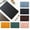 Yellow, variant on Leodye Round leather placemat solid colour Faux Leather Placemats Set of 1, Non-Slip Faux Leather Placemats for Wedding/Birthday Party/Kitchen (17.71x11.81x0.27in)