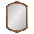 thumbnail image 6 of Kate and Laurel Berkshire Vintage Arched Wall Mirror, 24 x 36, Gold, Antique Ornate Arch Capsule Mirror with Detailed Frame Accenting and Classic Finish, 6 of 8
