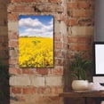 thumbnail image 5 of Epic Graffiti 'Field Of Yellow III' by Donnie Quillen, Giclee Canvas Wall Art, 12"x18", 5 of 8