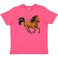 thumbnail image 3 of Inktastic Wild Mustang Horse Galloping Youth T-Shirt, 3 of 5