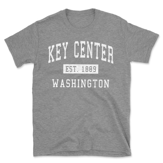 Key Center Washington Classic Established Men's Cotton T-Shirt
