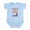 Sky Blue, variant on CafePress - Swimmer Like My Grandma Body Suit - Baby Light Bodysuit, Size Newborn - 24 Months