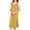 Gold, variant on Busydd Satin Dresses for Women Plus Size Dress M-4XL Casual V Neck Midi Dress Solid Color Sleeveless Summer Dress Loose Sundress