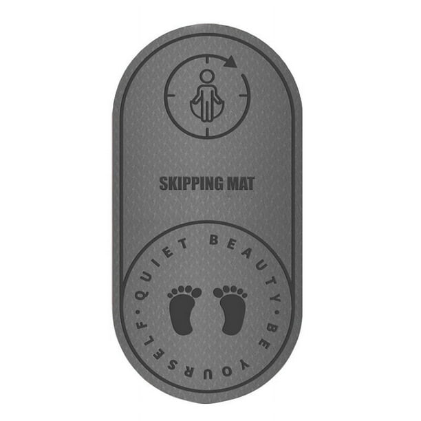 Amortiguador de Cuerda para Saltar Amortiguador de Aislamiento Acústico-Gris-126*60*6MM MFZFUKR CPB-DE-SSW02-2