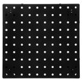 thumbnail image 1 of LIFKOME Hole Board Storage Rack Organizer for Workbench and Garage in Black 1Set, 1 of 8