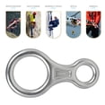thumbnail image 4 of Descender Rigging Plate Rock Climbing Aluminum Alloy Heavy Duty Rappelling Gear, 4 of 9
