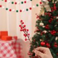 thumbnail image 1 of Christmas Cut Red Berry Artificial Flower Decoration, 1 of 6