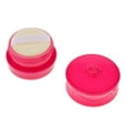 thumbnail image 2 of Yinanstore Portable Empty Makeup Case Container with Puff Strainer, Rose Pattern , 5.5*3.5cm Rose Red, 2 of 6