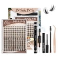 thumbnail image 1 of Kit de extensión de pestañas JMS&JMS Lash Clusters, 144 piezas con accesorios, 1 of 8