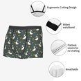thumbnail image 3 of Susaid goose of sunflower Print Men's Mesh Boxer Briefs Cooling Breathable Sports Underwear Wide Waistband Boxer Briefs W/Fly-Large, 3 of 5