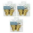 thumbnail image 6 of Blue Moon Studio Gold 3D Butterfly Mirror Wall Decals, Adult/Teen/Tween, 6 Pack, 6 of 6