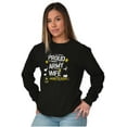 thumbnail image 2 of Military Logo Proud Us Army Wife Women Plus Size Long Sleeve Graphic Tee Brisco Brands 2X, 2 of 4