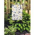 thumbnail image 2 of NUDECOR Geometric Pattern Black and White Form Triangle Line Circle Hipster Garden Flag Decorative Flag House Banner 12x18 inch, 2 of 2