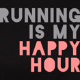thumbnail image 3 of CafePress - Running Is My Happy Hour T Shirt - Women's Traditional Fit Dark T-Shirt, 3 of 4
