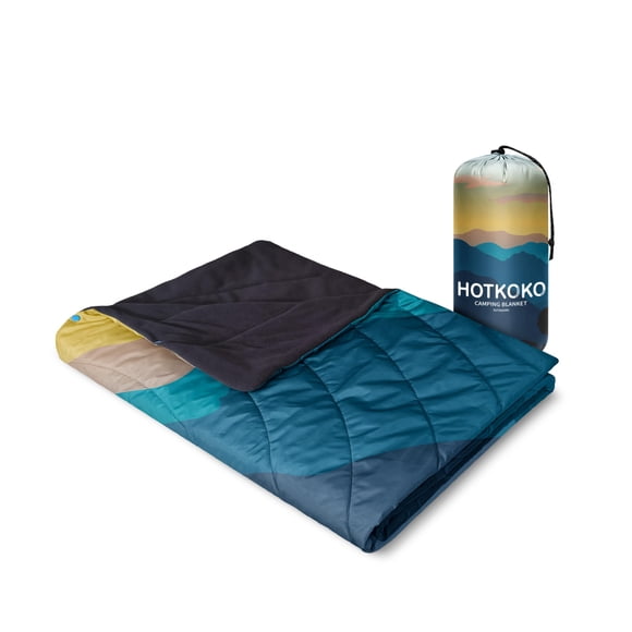 Manta Hotkoko, impermeable, portátil, para estadio, 142 x 190 cm