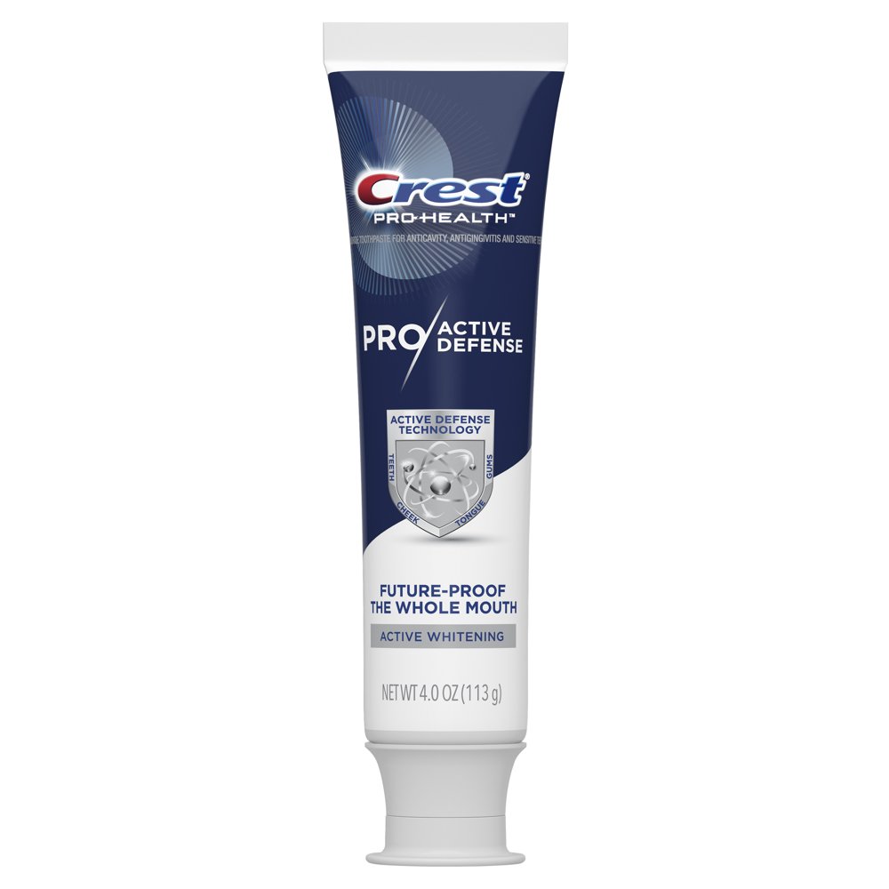 Crest Pro Health Pro Active Defense Whitening Toothpaste, 4.0 oz