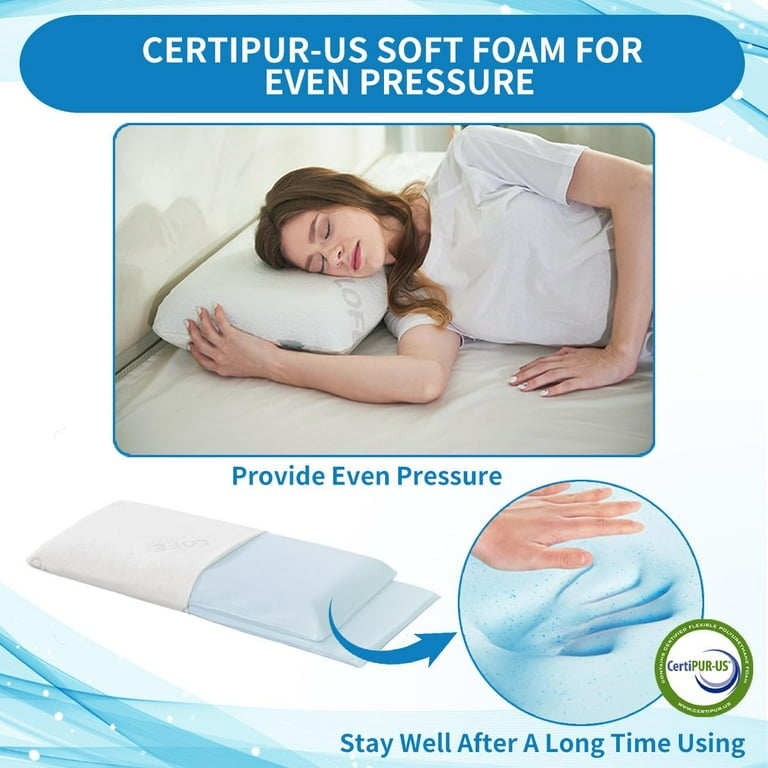Long flat pillow hot sale