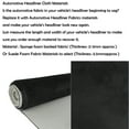 Suede Headliner Foam Fabric 60"W Upholstery Roof Liner Repair