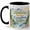 Black, variant on Nature Makes Everything Better Coffee Mug, Mountain Lake Nature Mug, Outdoor Hiking Birthday Christmas Gift, Watercolor Wildflower Forest Quote Art, 11 oz White Ceramic Coffee Cup Gift
