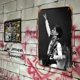 thumbnail image 4 of Placa Metal Vintage Príncipe Músico Pintura Hierro Rectangular Pared 30x40cm, 4 of 9