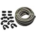 thumbnail image 2 of TT Racing -6 AN6 PTFE Black Swivel Fittings + Stainless Steel Fuel Line Hose Kit 20FT PTFEAN6_KIT_DA, 2 of 10