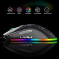 thumbnail image 1 of HXSJ J900 USB Wired Gaming Mouse RGB Gaming Mouse with Six Adjustable movement speed Ergonomic Design for Desktop Laptop Black, 1 of 1