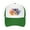 Green, variant on Cartoon Cat Unisex Trucker Hats for Men Women Adjustable Casual Baseball Caps for Outdoor Activities Dad Cap