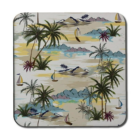 

Palm & Sailboats (Coaster)
