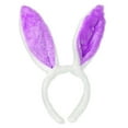 thumbnail image 2 of Fulijie Easter, Easter Adult Children Hairband Rabbit Ear Headband Hairband Hair Accessories Purple, 2 of 2