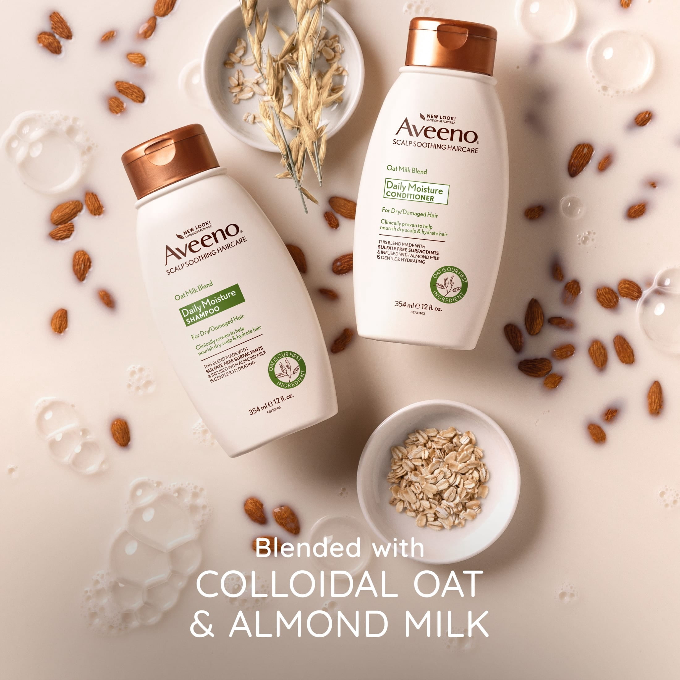 Oat Milk Blend Moisturizing Shampoo for Dry Hair