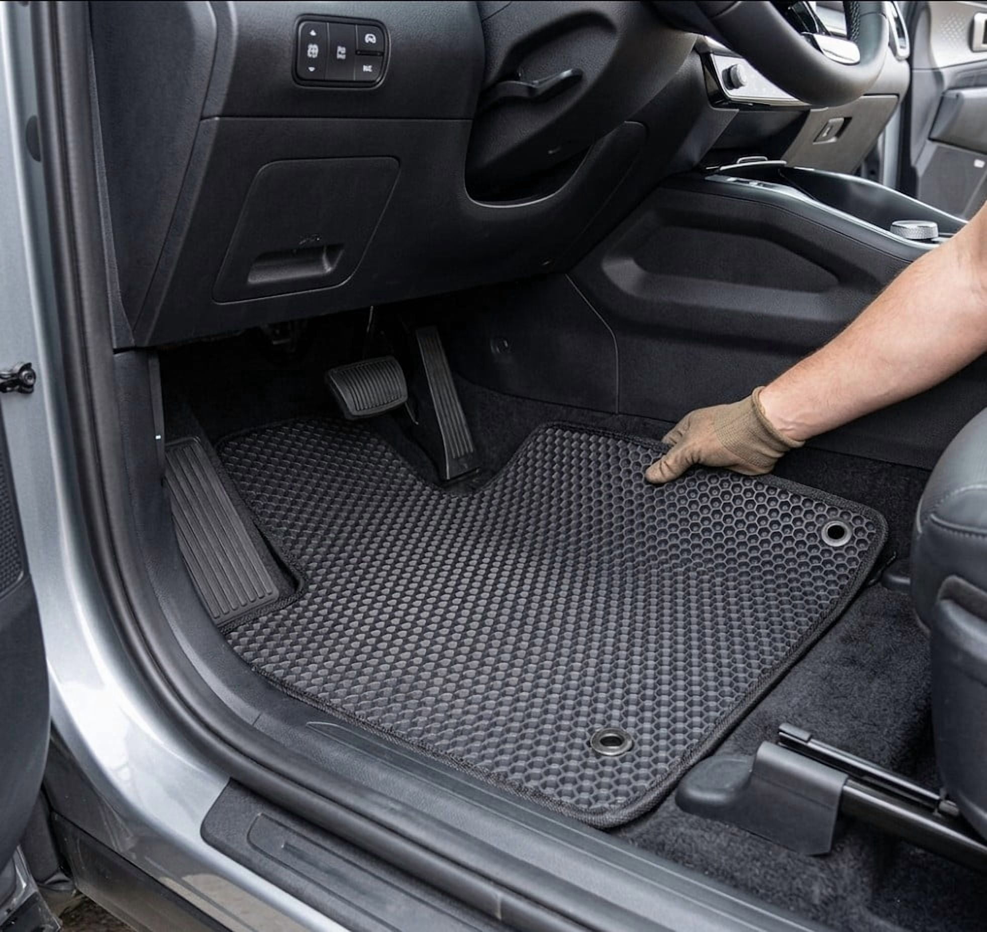 All Weather Floor Mats for 2021 to 2026 Kia Sorento Full 3 Row Set