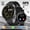 Black Watch-4, variant on Smartwatch for Men And Women, Features Built-In GPS for Accurate Positioning, Rating, 1.39" HD Display, Supports Remote Camera CONTROL, Making And Receiving Calls, AI Voice Assistant